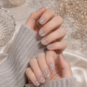 Starlit Pearl | Shimmer Press-On Nails